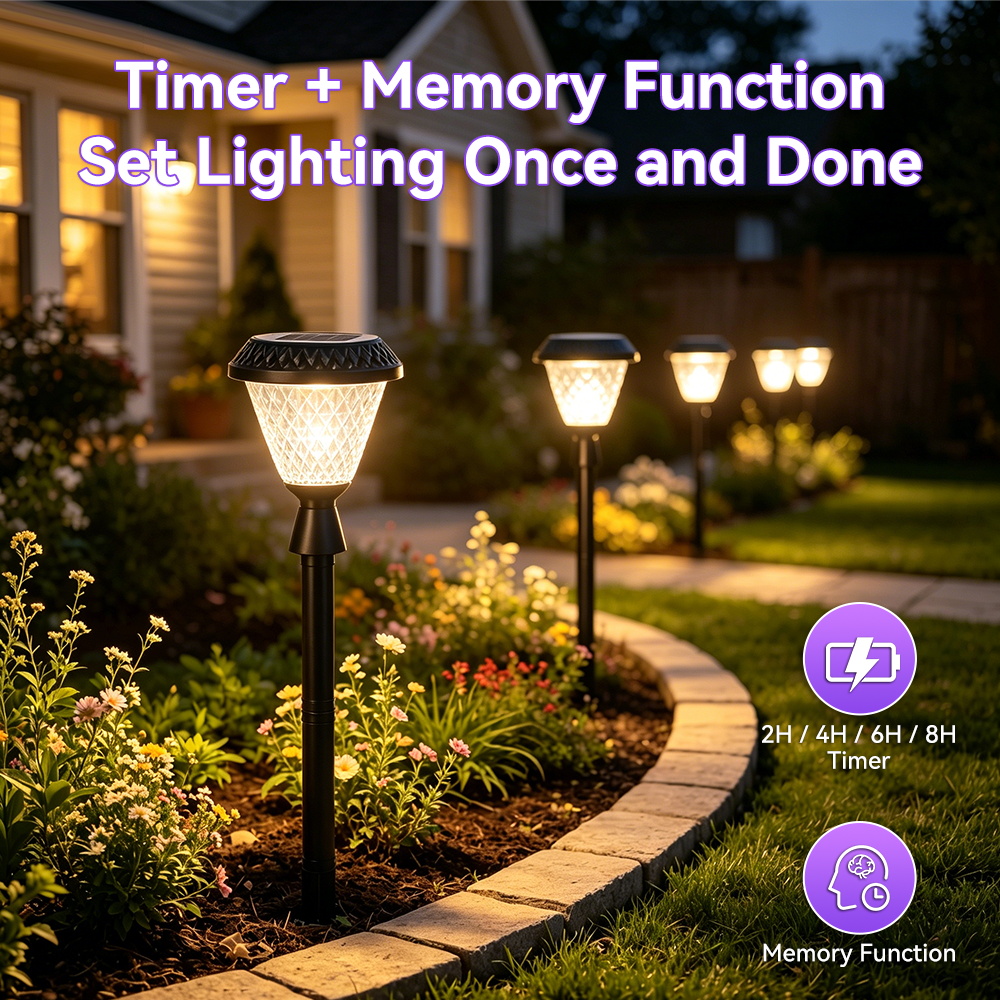 Outdoor Lighting Ip65 - Solar Post Cap Light IP65 Waterproof