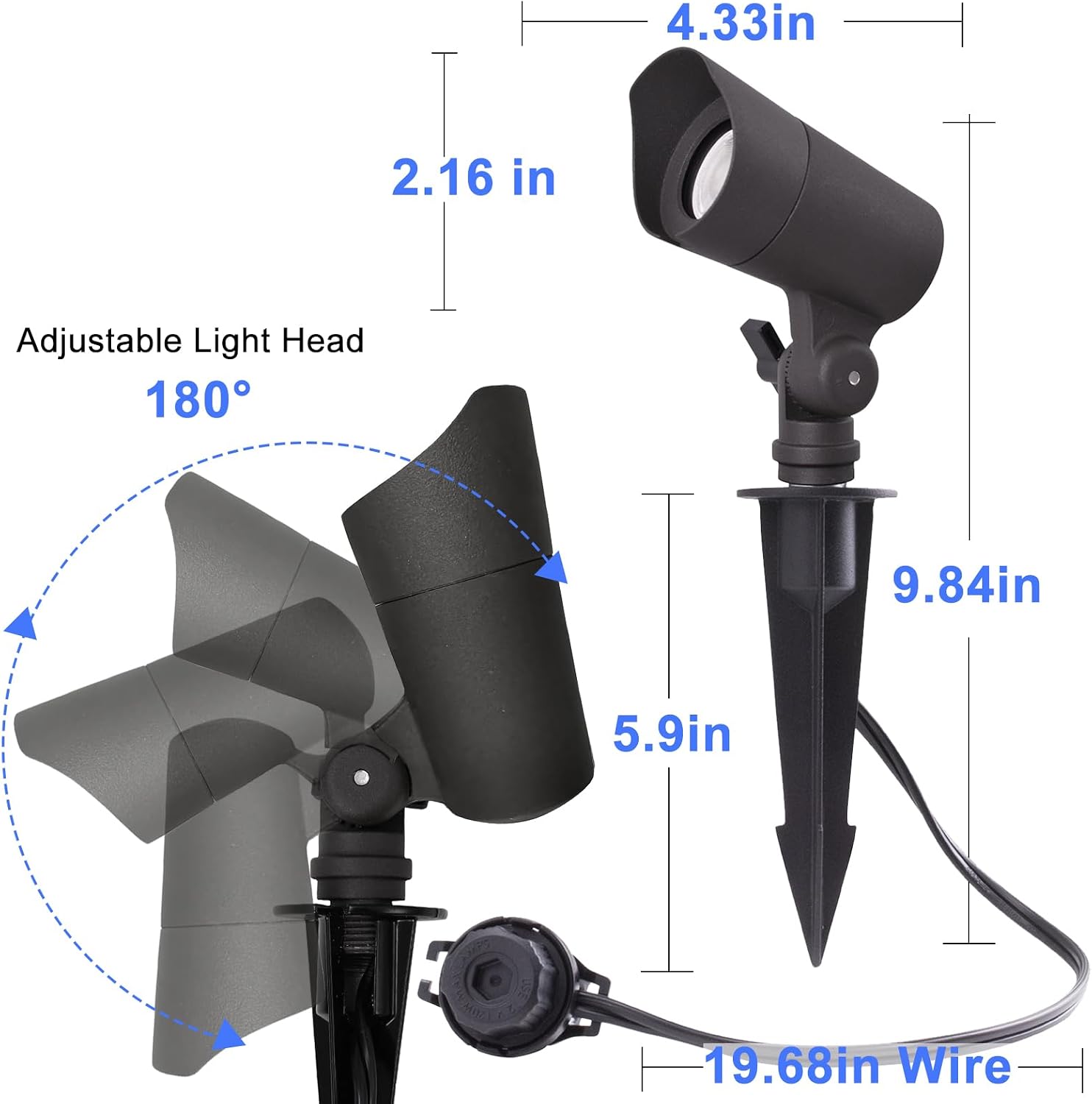 Low Voltage 12V LED Landscape  - Outdoor Lighting Pathway recension och pris