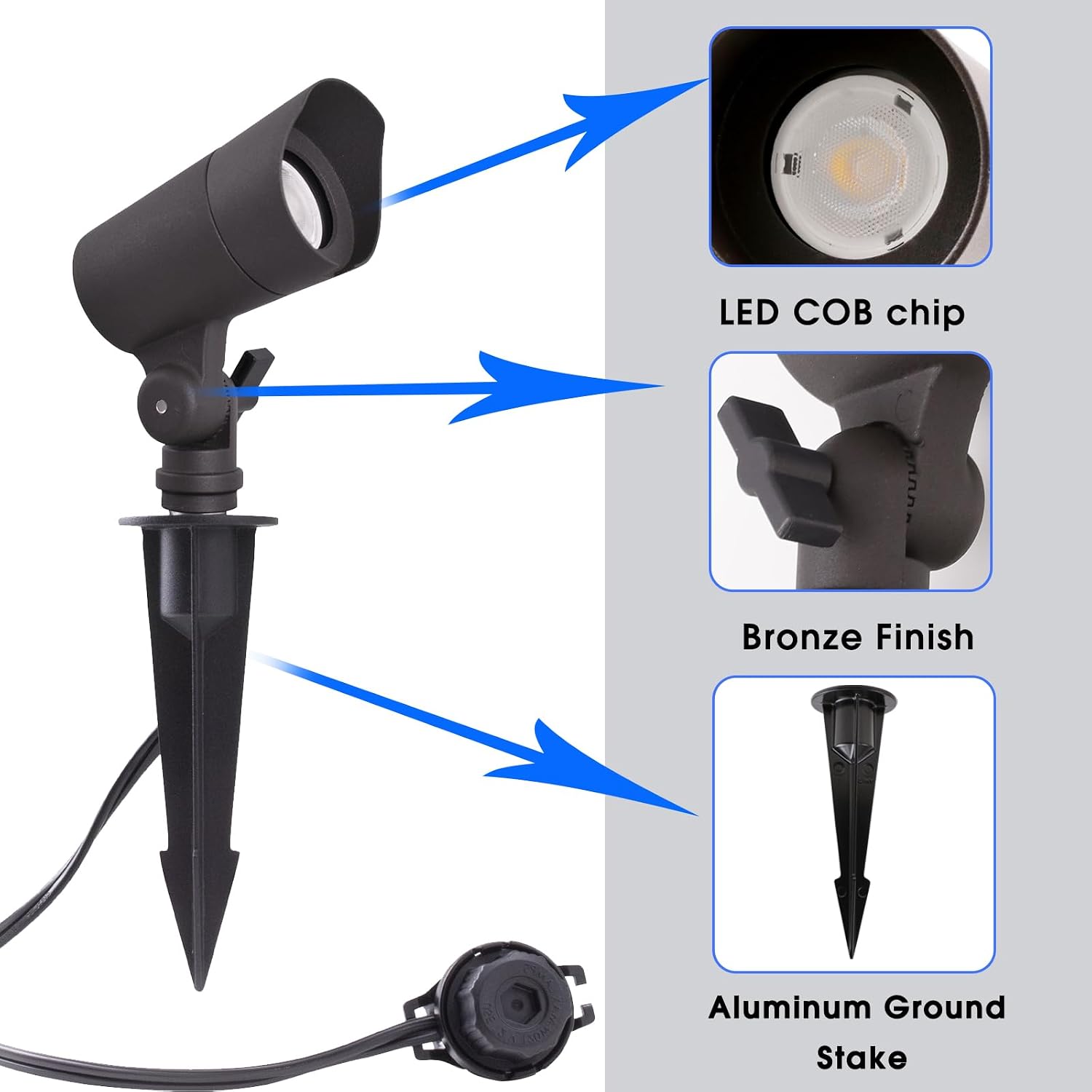 Low Voltage 12V LED Landscape  - Outdoor Lighting Pathway recension och pris