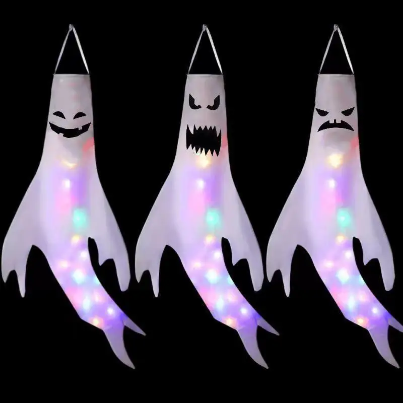 Halloween LED Ghost Windsock H - Outdoor Lighting Effects recension och pris