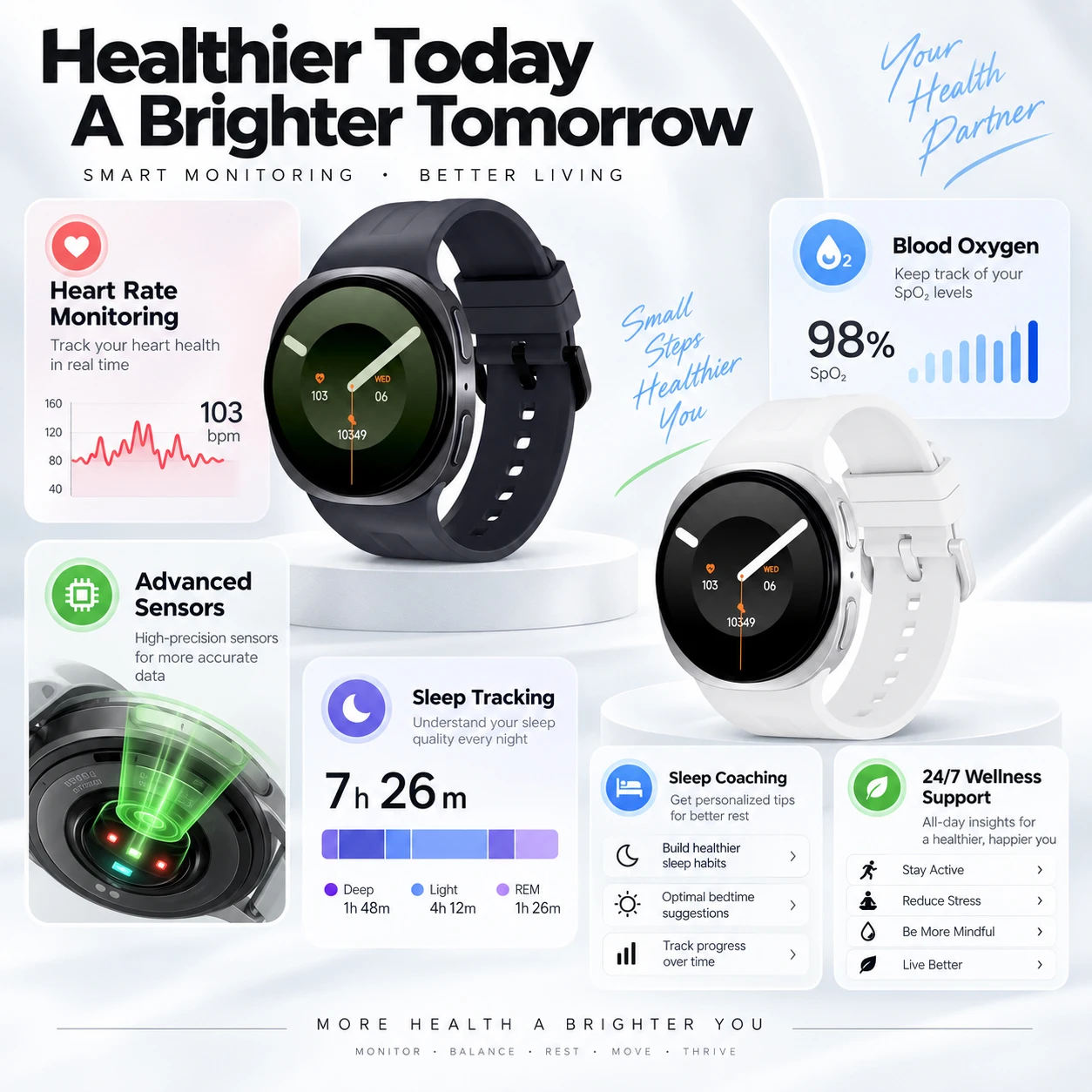 Fashion Classic Smart Watch 9  - Outdoor Lighting Wireless recension och pris