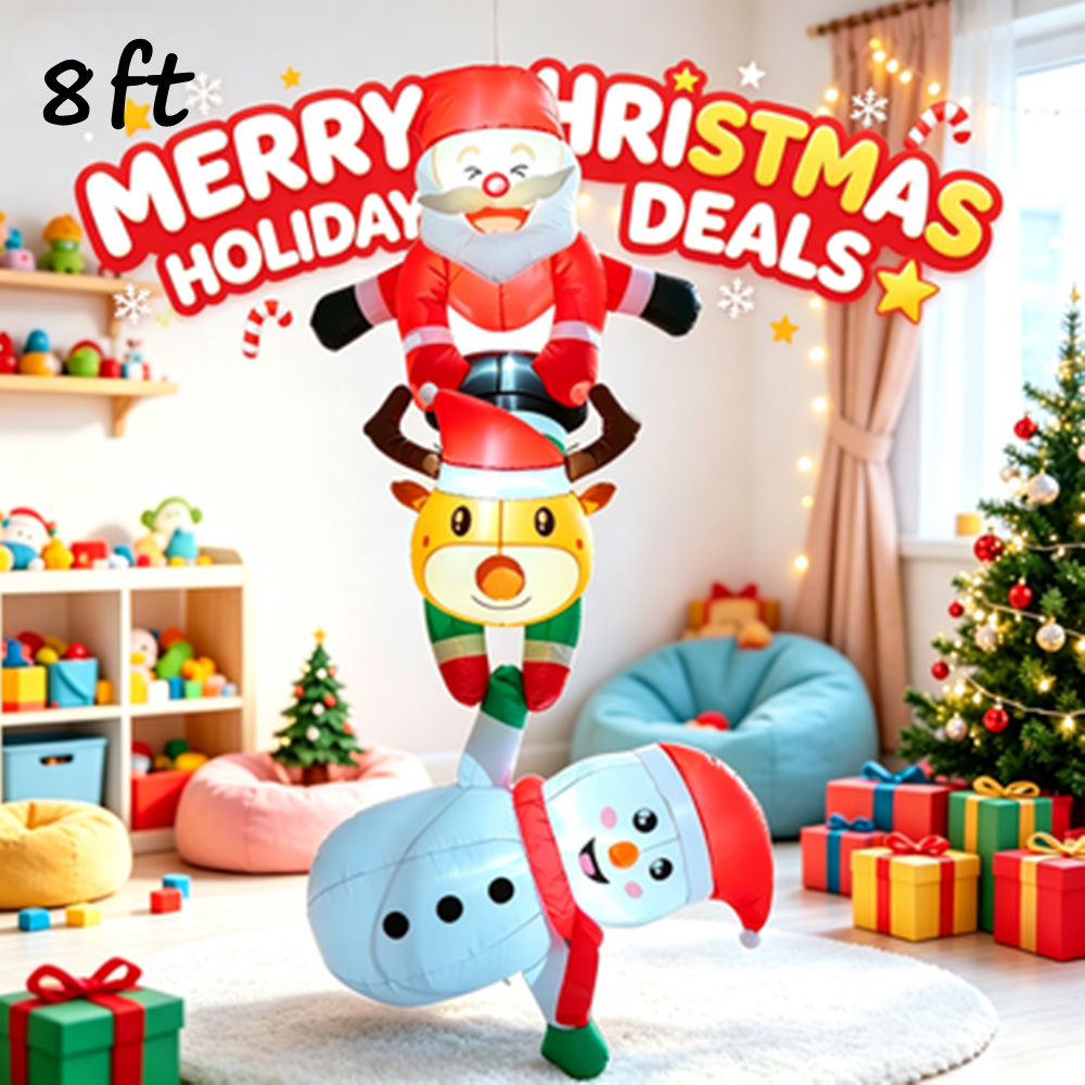 8FT Christmas Inflatable Snowm - Outdoor Lighting Effects recension och pris