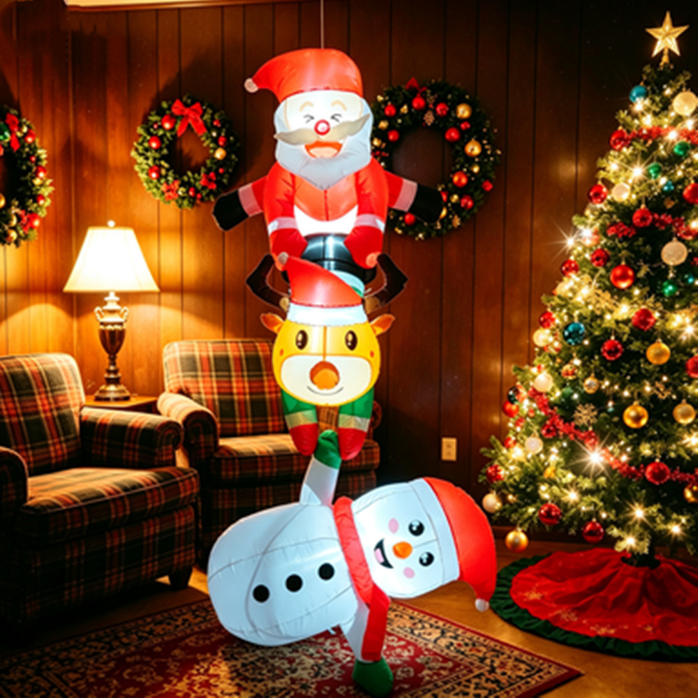 8FT Christmas Inflatable Snowm - Outdoor Lighting Effects recension och pris