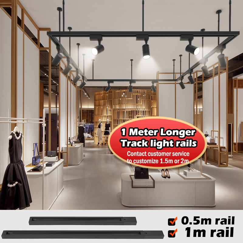 1M Track Rail Kit Spotlight 0. - Outdoor Lighting Track recension och pris