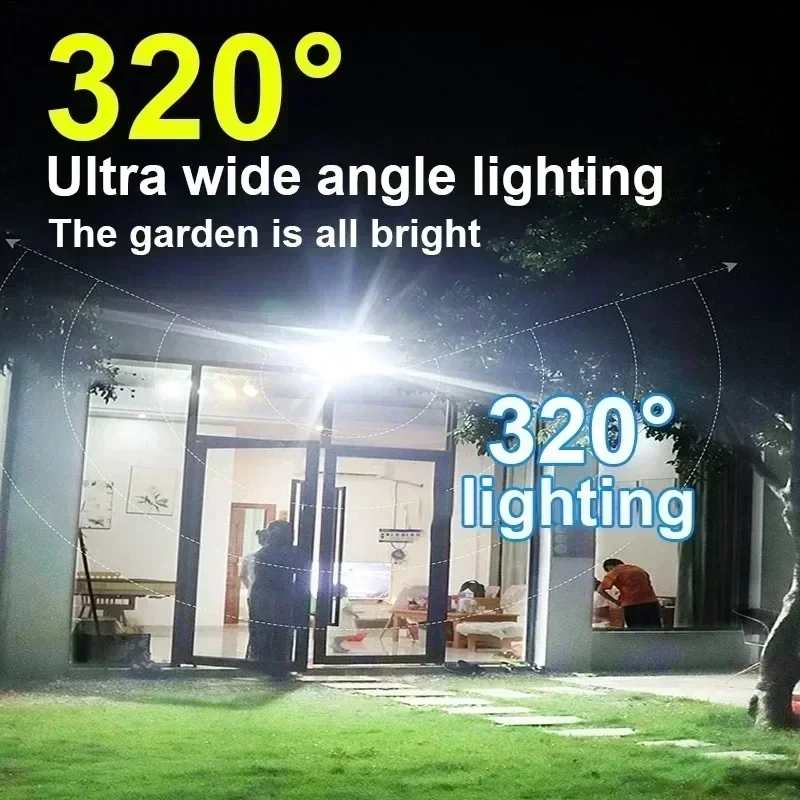 12000LM Powerful Solar Wall La - Outdoor Lighting Ip65 recension och pris