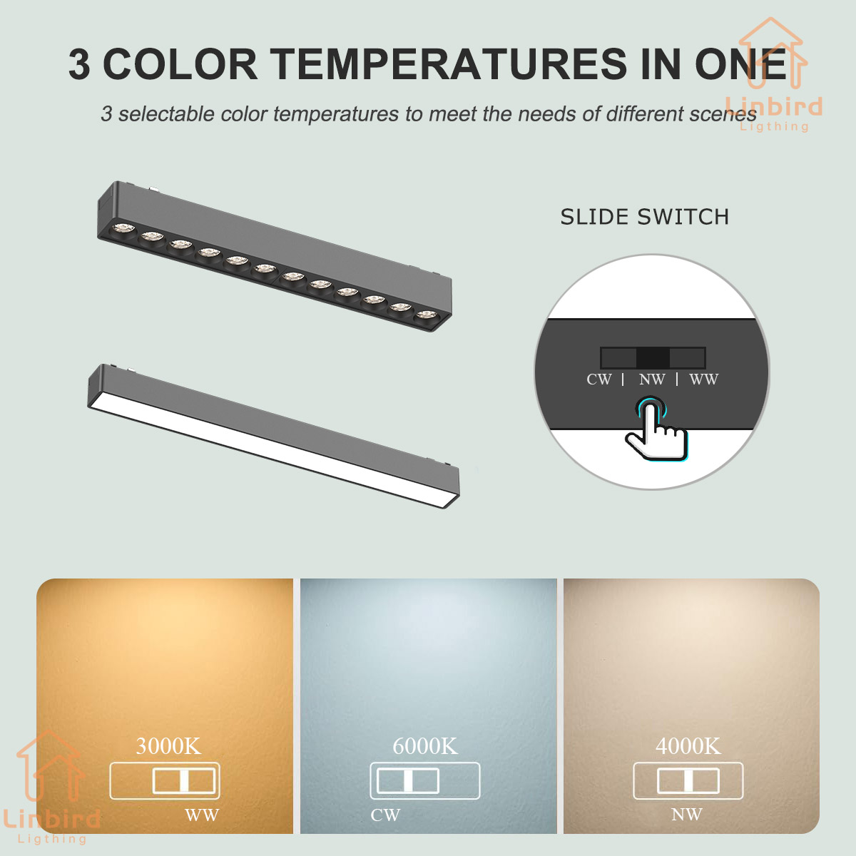 ST1 Series 3CCT Black White Ul - Outdoor Lighting Track recension och pris
