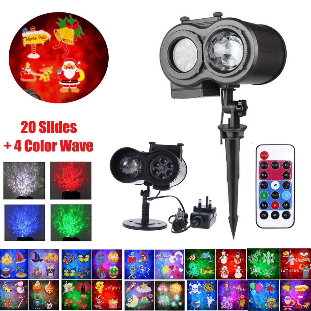 Moving LED Christmas Projector - Outdoor Lighting Uk recension och pris