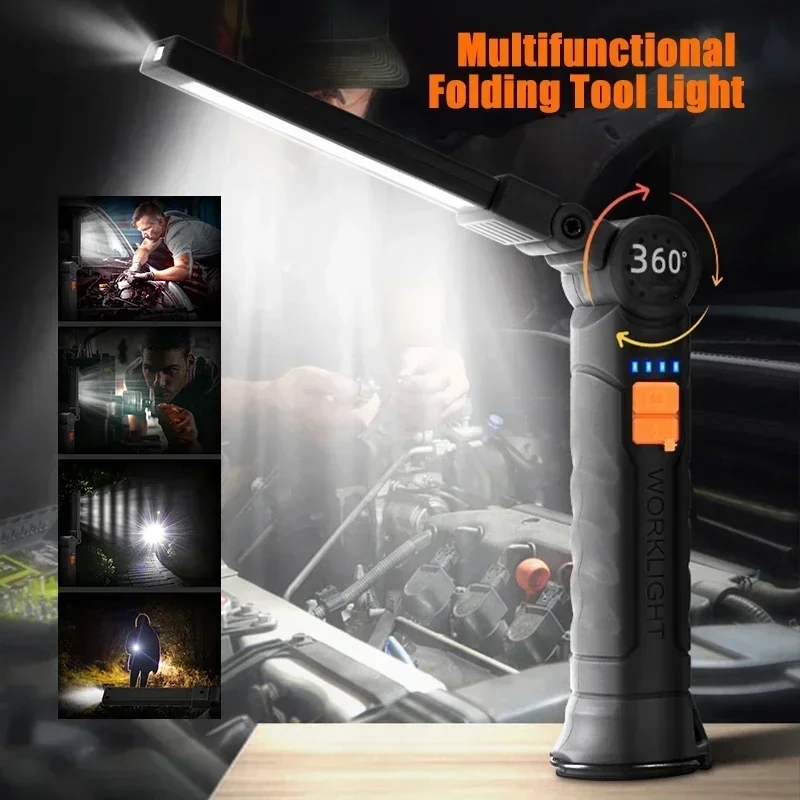 Portable LED COB Search Lights - Outdoor Lighting Waterproof recension och pris