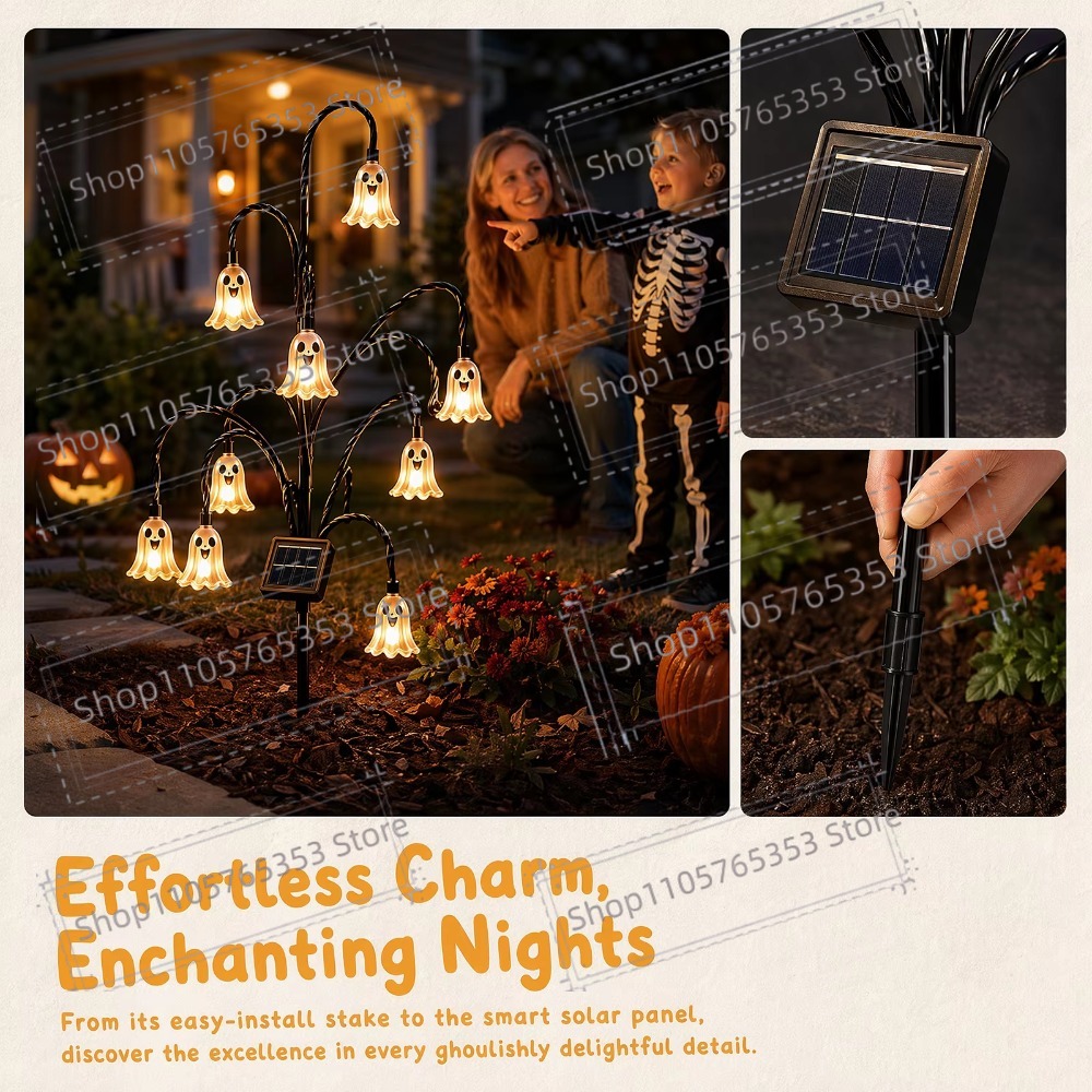 Halloween Solar Lantern Outdoo - Outdoor Lighting Pathway recension och pris
