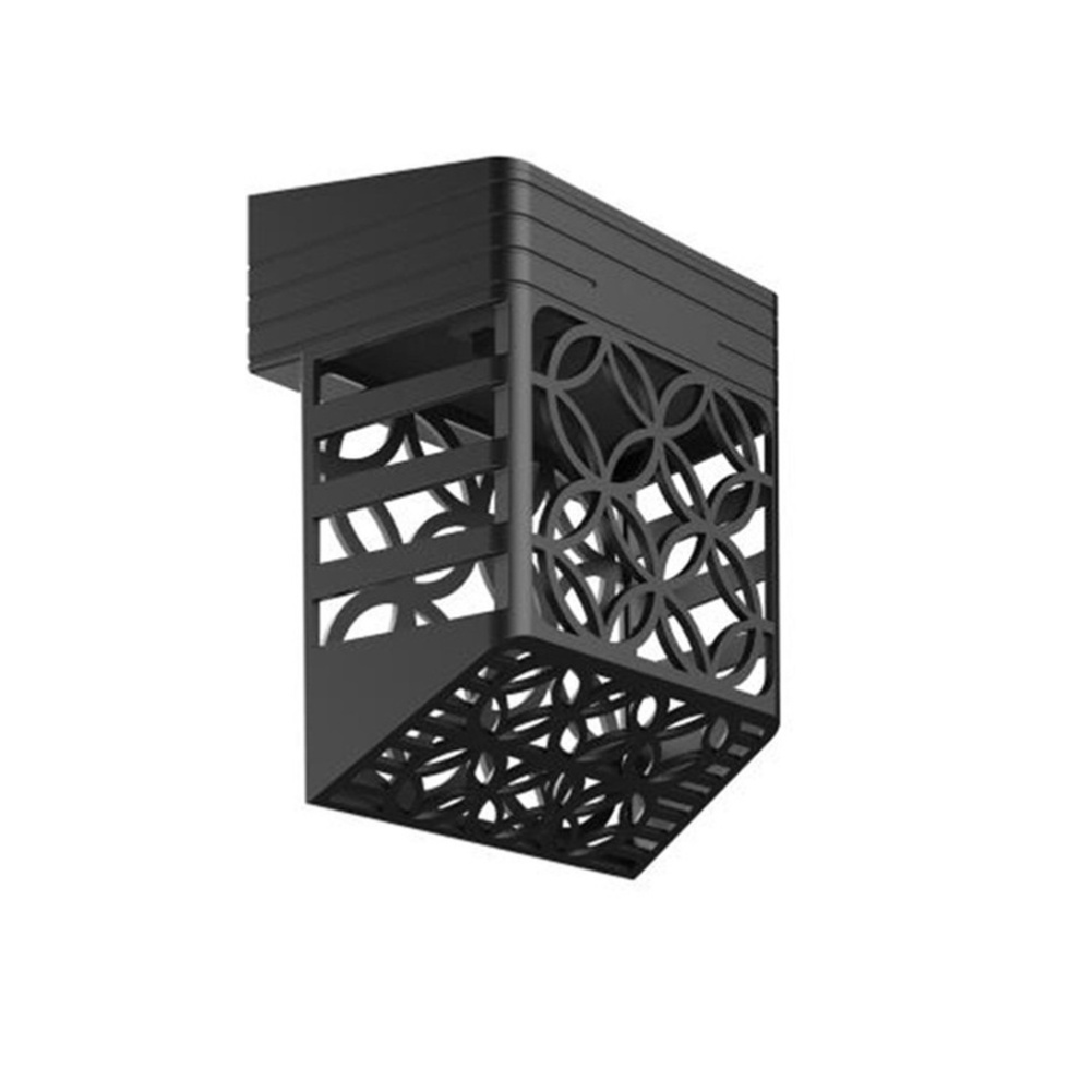 Solar Powered LED Garden Fence - Outdoor Lighting Black recension och pris